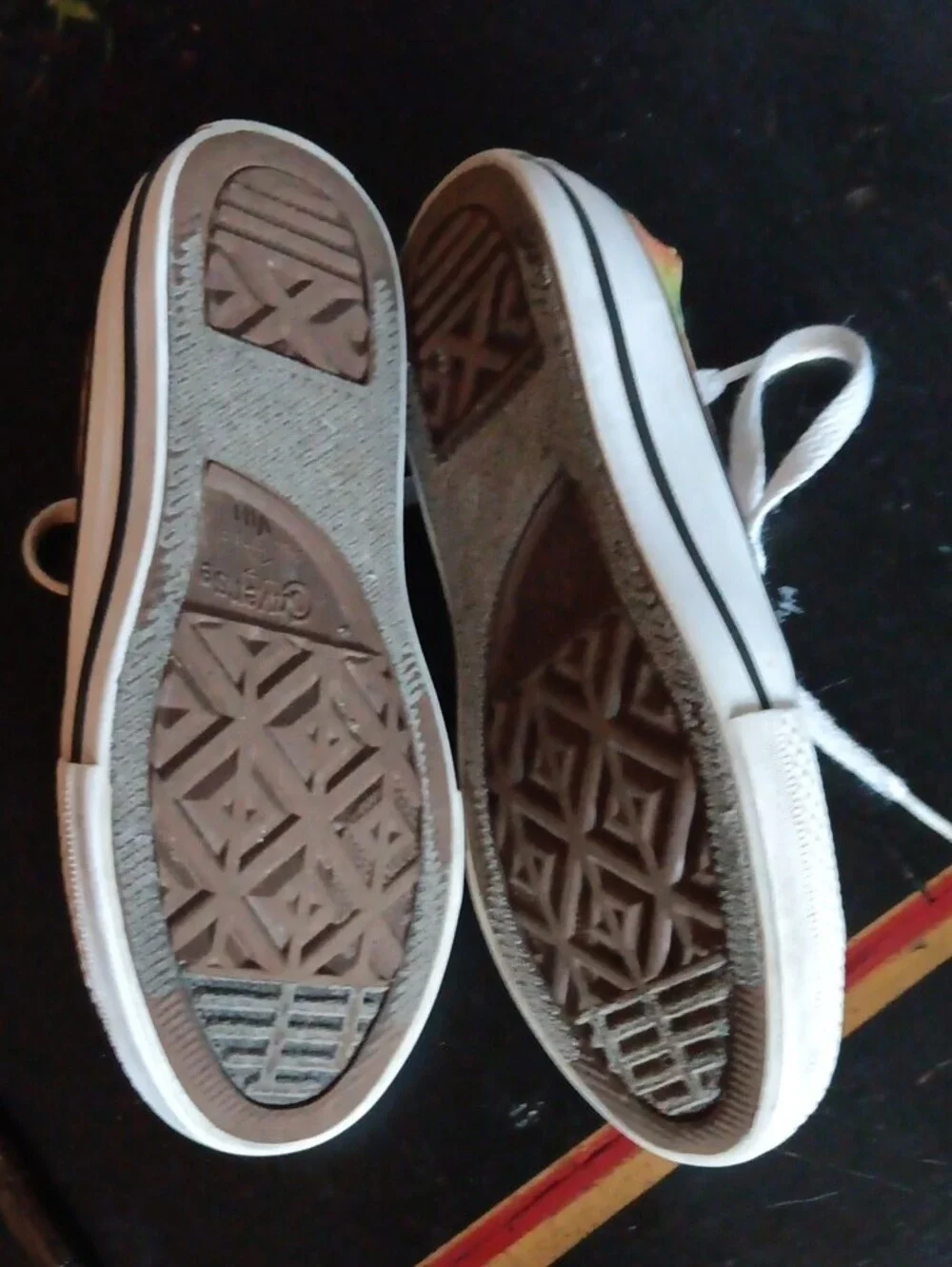 Tie Dye Chuck Taylors, Toddler Size 11 (Kids 11)